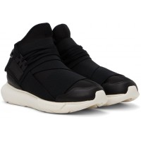 Кроссовки Adidas Y-3 Qasa черно-белые